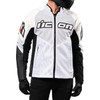 Icon - Mesh AF™ Leather Jacket - White - XL