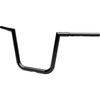 LA Choppers #LA-7366-10B - 1-1/4" Twin Peaks Touring Handlebar - Road Glide - 10" - Black