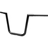 LA Choppers #LA-7366-12B - 1-1/4" Twin Peaks Touring Handlebar - Road Glide - 12" - Black