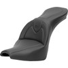 Saddlemen #818-30-187 - Roadsofa™ Seat - without Backrest - Black/Black Stitching - FXBB/FXST '18-'24