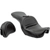Saddlemen #806-04-0301 - Seat - Explorer™ - With Backrest - Stitched - Black - FLD/FXD '06-'17