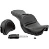 Saddlemen #806-04-0301 - Seat - Explorer™ - With Backrest - Stitched - Black - FLD/FXD '06-'17