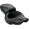 Mustang #75111 - Vintage Style Seat - Wide - Smooth - Black - Dyna