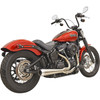 Bassani Xhaust #1S72SSE - 2-into-1 Road Rage III Exhaust System - 49-State - Stainless