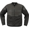 Icon - Overlord3™ Leather Jacket - Black - 2XL