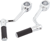 Forged Highway Peg Mounts w/ Pegs - Chrome - Lutzka's Garage