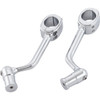 Arlen Ness #400-044 - Forged Highway Peg Mounts - Chrome