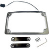 Custom Dynamics #LPF-RAD-23CVO-C - License Plate Frame - LED - Chrome