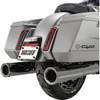 Vance & Hines #16468 - Hi-Output Slip-On Mufflers - Dark Chrome - 4-1/2"