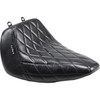LE Pera #LYO-007DM - Bare Bones Solo Seat - Diamond Stitch - Black - FLFB/S '18-'23