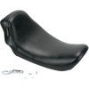 LE Pera #LK-001 - Bare Bones Solo Seat - Smooth - Black - Dyna '06-'17
