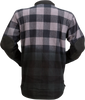 Duke Ombre Flannel - Gray/Black - Medium - Lutzka's Garage