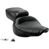 Mustang #75680 - Vintage Style Seat - Wide - Smooth - Black - Dyna