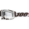 100% #50009-00007 - Racecraft 2 Goggle - Snowbird - Clear Lens