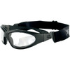 Bobster #GXR001C - GXR Goggle/Sunglasses - Matte Black - Clear Lens
