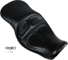 Le Pera #LK-970 - Maverick Seat - without Backrest - Stitched - Black - FLD/FXD '06-'17