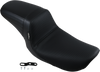 Le Pera #LN-591BW - Kickflip Seat - Basketweave - Black - FXD '96-'03