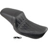 LE Pera #LN-591DM - Kickflip Seat - Diamond - Black - FXD '96-'03