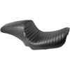 LE Pera #LK-591PT - Kickflip Seat - Pleated - Black - FXD '06-'17