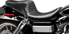 Le Pera #LK-021PT - Cherokee Seat - Pleated - Black - FL/FX '06-'17