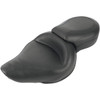 Mustang #76141 - Vintage Style Seat - Wide - Smooth - Black - XL