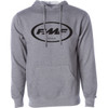 FMF #FA22121903GHRLG - Factory Classic Don Pullover Fleece Hoodie - Gunmetal Heather - Large