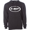 FMF #FA22121903BLKMD - Factory Classic Don Pullover Fleece Hoodie - Black - Medium