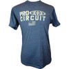 PRO Circuit #646200-040 - Logo Flag T-Shirt - Heather Navy - XL