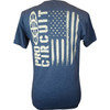 PRO Circuit #646200-060 - Logo Flag T-Shirt - Heather Navy - 3XL