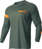Range Jersey - Army Green/Orange - Small - Lutzka's Garage