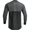 Thor - Differ Slice Jersey - Charcoal/Black - 2XL