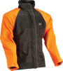 Womens Waterproof Jacket - Orange - XS - Lutzka's Garage