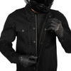 Thrashin Supply CO. #TMJ-10-09 - Highway v2 Denim Riding Jacket - Black - Medium