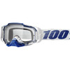 100% #50004-00031 - Armega Goggle - Blue - Clear Lens