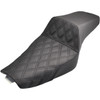 Saddlemen #807-11-172 - Step-Up Seat - Front Lattice Stitch - Black - XL