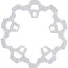 Lyndall Racing Brakes LLC #3-230-2 - Rotor with Gas Slots - Prodigy/Enforcer - Stainless Steel - 11.8"