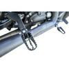Burly Brand #B13-1010B - MX Mini Foot Pegs - Driver/Passenger - Black