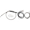 Burly Brand #B30-1317 - Touring Model Control Kit - Bagger - 15" - Stainless Steel