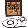 Burly Brand #B30-1309 - Touring Model Control Kit - Gorilla Ape Hanger - 16" - Black