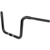 LA Choppers #LA-7324-10B - Handlebar - Twin Round - 10" - Black