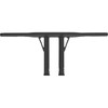 Burly Brand #B12-5504TB - Folsom Handlebar - 10" - Black