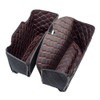 Advanblack Saddlebag Liner Custom Stitching Liner Kit Fit for 2015-2020 Indian Saddlebag Bottom