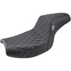 Saddlemen #SC88209D0 - Pro Series SDC Performance Seat - w/o Backrest - Lattice Stitch/Lumbar Gripper - FXR '82-'00