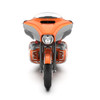 Amber Whiskey and Charcoal Pearl 19" REVEAL WRAPPER HUGGER FRONT FENDER FOR '09-'23 HARLEY TOURING