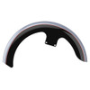 Brilliant Silver and Vivid Black 19" REVEAL WRAPPER HUGGER FRONT FENDER FOR '09-'23 HARLEY TOURING
