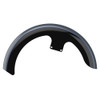 Gauntlet Gray Metallic and Vivid Black 19" REVEAL WRAPPER HUGGER FRONT FENDER FOR '09-'23 HARLEY TOURING