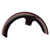 Mysterious Red Sunglo and Blackened Cayenne 19" REVEAL WRAPPER HUGGER FRONT FENDER FOR '09-'23 HARLEY TOURING