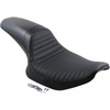LE Pera #L-541BWPT - Daytona Sport Seat - Basketweave/Pleated - Black - FXR '82-'00