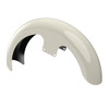 Advanblack Birch White 21" Reveal Wrapper Hugger Front Fender For ''86-''21 Harley Touring Models