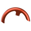 Advanblack  Orange Lava 21" Reveal Wrapper Hugger Front Fender For ''86-''21 Harley Touring Models